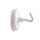 IMAN MARCA MAUL DE POTENCIA CON GANCHO 36 CM DIAMETRO PESO MAX. 6 KG COLOR BLANCO PACK DE 5 UNIDADES