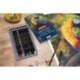 LAPICES DE COLORES MARCA DERWENT CHROMAFLOW CAJA METALICA DE 12 UNIDADES COLORES SURTIDOS