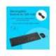 SET TECLADO Y RATON MARCA KENSINGTON KM270 EQ ECOLOGICO INALAMBRICO COLOR NEGRO