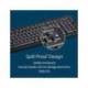 TECLADO KENSINGTON KB100 EQ CON CABLE 2400 DPI USB-A NEGRO