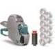 ETIQUETADORA MARCA METO BASIC S 822 STARTER KIT 1 RODILLO 8 CARACTERES ALFANUMERICOS PARA ETIQUETAS 22X12 MM