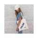 BOLSA CON ASAS MARCA MILAN TOTE BAG SERIE 1918 COLOR BEIGE 380X410 MM