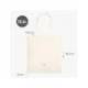 BOLSA CON ASAS MARCA MILAN TOTE BAG SERIE 1918 COLOR BEIGE 380X410 MM
