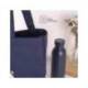 BOLSA CON ASAS MARCA MILAN TOTE BAG SERIE 1918 COLOR AZUL MARINO 380X410 MM