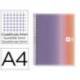 CUADERNO ESPIRAL MARCA MIQUELRIUS DIN A4 120 HOJAS 70 GR CUADRO 5 MM TAPA POLIPROPILENO AURORA PROVENCE