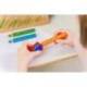 LAPICES BIC MULTISUPERFICIES TRIANGULARES MINA BORRABLE CAJA DE 6 UNIDADES COLORES SURTIDOS