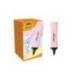 ROTULADOR BIC FLAT FLUORESCENTE COLOR ROSA PASTEL CAJA DE 12 UNIDADES