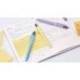 BOLIGRAFO MARCA BIC CUATRO COLORES PASTEL PUNTA DE 1 MM CAJA DE 12 UNIDADES COLORES SURTIDOS