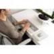 REPOSAMUÑECAS MARCA KENSINGTON ERGO SOFT GEL PARA TECLADOS FINOS Y COMPACTOS COLOR GRIS
