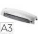 PLASTIFICADORA MARCA FELLOWES LUNAR A3 2 RODILLOS SISTEMA ANTIATASCOS HASTA 125 MICRAS COLOR BLANCO