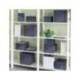 CAJA DE ALMACENAJE LEITZ TELA CON TAPA L DOS PIEZAS COLOR GRIS