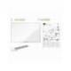 PIZARRA BLANCA MARCA NOBO ESSENCE ACERO VITRIFICADO MAGNETICA 1500X1200 MM