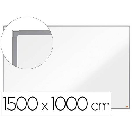PIZARRA BLANCA MARCA NOBO ESSENCE ACERO VITRIFICADO MAGNETICA 1500X1000 MM