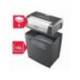 DESTRUCTORA DE DOCUMENTOS MARCA REXEL MOMENTUM X406 P4 CAPACIDAD DE CORTE 6 HOJAS DESTRUYE GRAPAS Y CLIPS
