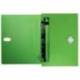 CARPETA LEITZ RECYCLE CLASIFICADOR FUELLE POLIPROPILENO 5+1 COMPARTIMENTOS DIN A4 COLOR VERDE