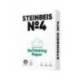 PAPEL FOTOCOPIADORA MARCA STEINBEIS N.4 100% RECICLADO DIN A4 80 GRAMOS PAQUETE DE 500 HOJAS