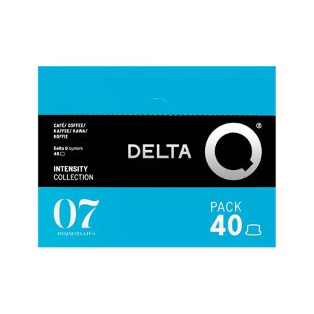 CAFE MARCA DELTA Q DESCAFEINADO CAPSULAS XL MONODOSIS INTENSIDAD 1