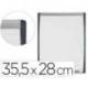 PIZARRA BLANCA MARCA NOBO MAGNETICA MARCO ARQUEADO 355X280 MM