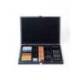 SET DIBUJO MARCA LYRA ESTUCHE DE MADERA CON 31 PIEZAS SURTIDAS