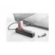 HUB MARCA NGS TINY 7 PUERTOS CON ADAPTADOR CORRIENTE USB 2.0