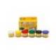 TEMPERA LIQUIDA MARCA PLAYCOLOR LIQUID BASIC 40 ML CAJA DE 6 UNIDADES COLORES SURTIDOS