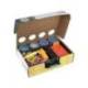 PASTA MARCA MILAN PARA MODELAR SOFT DOUGH CASA DE LAS HAMBURGUESAS CON HERRAMIENTAS MALETIN CON 4 BOTES COLORES