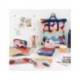 BOLSO ESCOLAR PORTATODO MARCA MILAN THE FUN MULTICOLOR 3 CREMALLERAS 220X80X100 MM