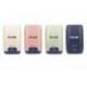 SACAPUNTAS MARCA MILAN COMPACT SERIE 1918 PLASTICO 2 USOS CON GOMA DE BORRAR EXPOSITOR DE 16 UNIDADES COLORES