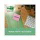 BLOC DE NOTAS ADHESIVAS QUITA Y PON MARCA POST-IT SUPER STICKY 76X76 MM 70 HOJAS RECICLADAS PAQUETE DE 14 UNIDADES