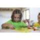 JUEGO MARCA JOVI RODILLO PARA PLASTILINA + 12 MOLDES FORMAS SURTIDAS