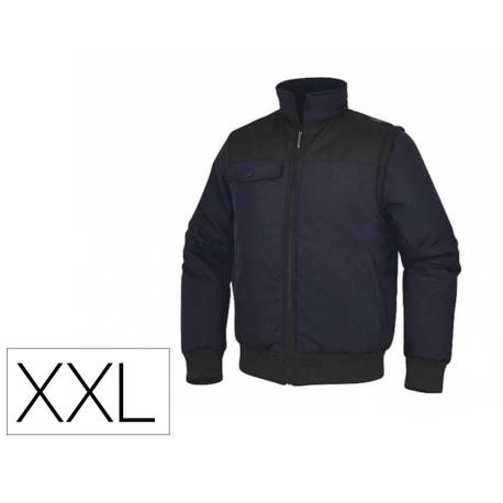CHALECO MARCA DELTAPLUS MULTIBOLSILLOS CON CREMALLERA Y MANGAS DESMONTABLES TALLA XXL