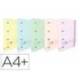 CARPETA CON RECAMBIO MARCA OXFORD EUROPEANBINDER LIVE&GO POLYFOAM 4 ANILLAS 35 MM CUADRO 5 MM DIN A4+ COLORES SURTIDOS