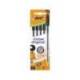 BOLIGRAFO BIC CRISTAL MEDIUM TRAZO DE 1 MM COLOR NEGRO 5 UNIDADES