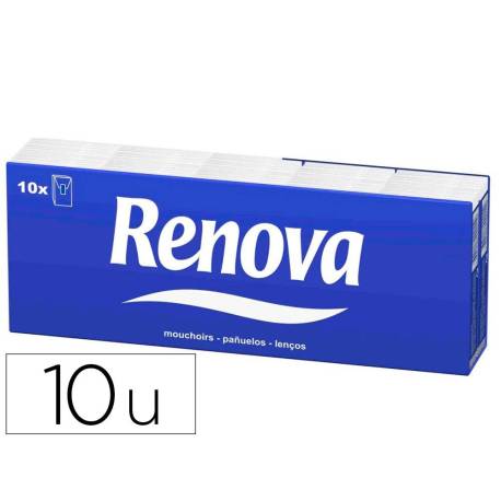 PAQUETE DE PAÑUELOS DE PAPEL MARCA RENOVA