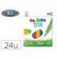 LAPICES DE COLORES MARCA CARIOCA TITA HEXAGONAL CAJA DE 24 UNIDADES COLORES SURTIDOS