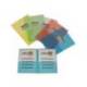 CARPETA DOSSIER MARCA OFFICE BOX POLIPROPILENO DIN A4 DOBLE CON TARJETERO AMARILLO