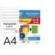 CUADERNO MARCA ESPIRAL OXFORD TAPA EXTRADURA FOLIO 80 HOJAS 90 GR RAYADO HORIZONTAL COLORES VIVOS PACK DE 4+1 UNIDADES