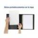 ARCHIVADOR MARCA OXFORD EUROBINDER+ LIVE&GO POLYFOAM DIN A4+ 120 HOJAS HORIZONTAL COLOR NEGRO
