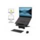 SOPORTE ELEVADOR MARCA FELLOWES BREYTA PARA PORTATIL 14" PLASTICO RECICLADO COLOR NEGRO 14X235X268 MM
