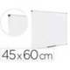 PIZARRA BLANCA MARCA BI-OFFICE EARTH LACADA MAGNETICA MARCO DE ALUMINIO 450X600 MM