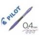 BOLIGRAFO PILOT G-2 COLOR VIOLETA TINTA GEL RETRACTIL SUJECION DE CAUCHO