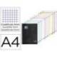 CUADERNO ESPIRAL MARCA OXFORD EUROPEANBOOK 10 TAPA EXTRADURA DIN A4 200 HOJAS CUADRO 5 MM COLOR NEGRO