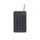 TECLADO NUMERICO MARCA TRUST XALAS NUMPAD CON CABLE LONGITUD 145 CM USB 2.0 COLOR NEGRO