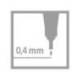 Rotulador Stabilo point 88/056 rosa neon