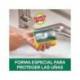 Estropajo salvauñas Scotch brite fibra verde