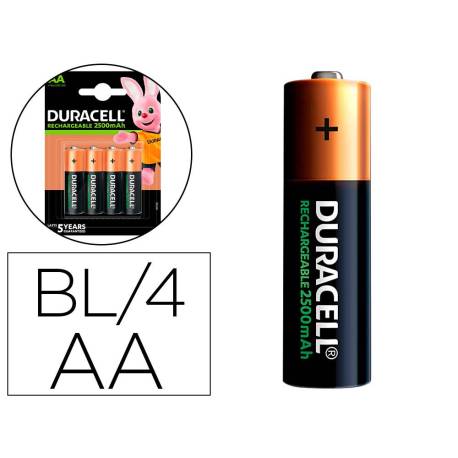 Pila Duracell recargable Staycharged AA