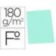 Subcarpetas cartulina Gio folio verde pastel 180 g/m2