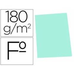 Subcarpetas cartulina Gio folio verde pastel 180 g/m2