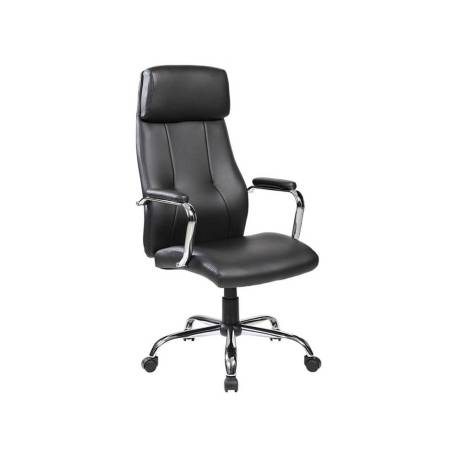 Silla Rocada con ruedas direccion con brazos metalicos