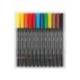 Rotulador Lyra Duo Art Pen doble punta fina y gruesa caja de 12 unidades
